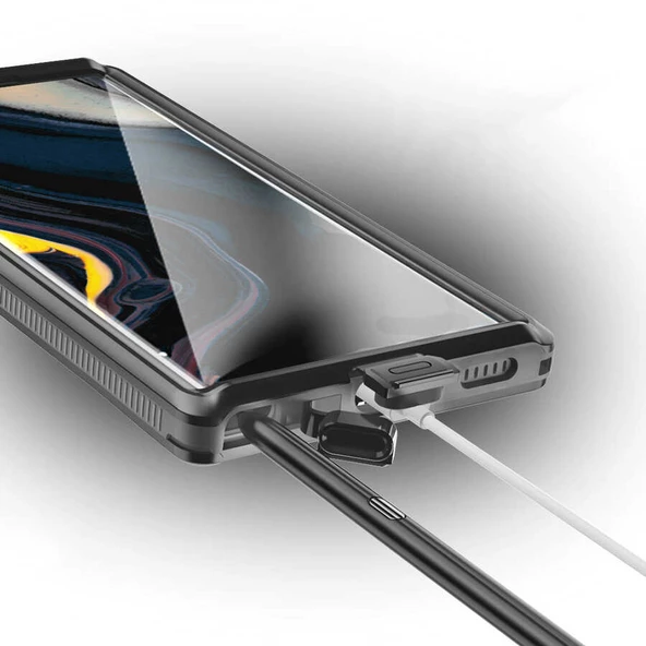 Samsung Galaxy S22 Ultra - Kılıf 360 Full Koruma Su Altı Çekimleri Ve Kuryeler İçin Kılıf - Resim 8