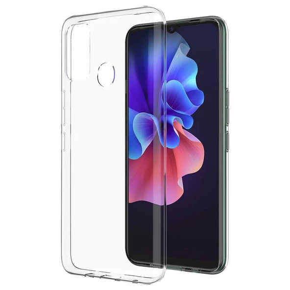 Tecno Spark 7T - Kılıf Şeffaf Soft Slim Fitt Süper Silikon Kapak ürün görseli