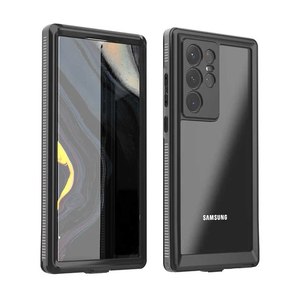 Samsung Galaxy S22 Ultra - Kılıf 360 Full Koruma Su Altı Çekimleri Ve Kuryeler İçin Kılıf ürün görseli