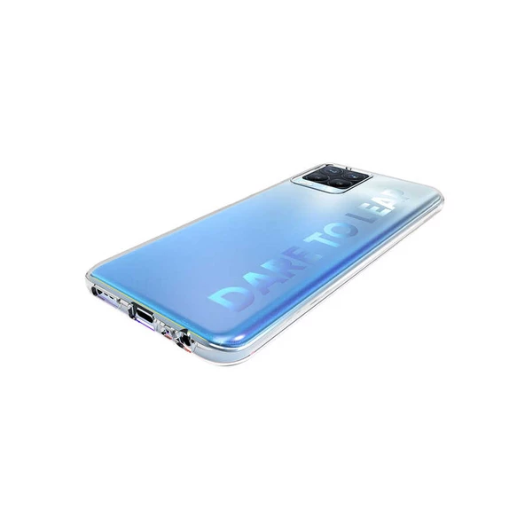 Realme 8 - Kılıf Şeffaf Soft Slim Fitt Süper Silikon Kapak - 6