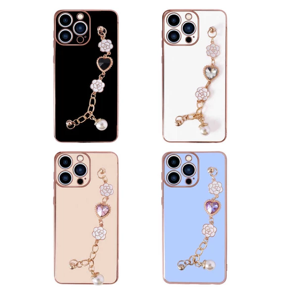 Apple iPhone 12 Pro Max - Kılıf El Tutamaçlı Kamera Korumalı Taka Silikon Kapak - Resim 2