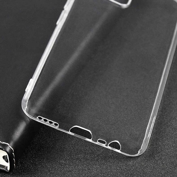Realme 8 - Kılıf Şeffaf Soft Slim Fitt Süper Silikon Kapak - 7