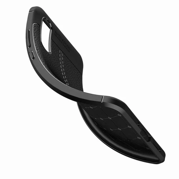 Huawei P20 - Kılıf Auto Focus Karbon Niss Silikon Kapak - Resim 6