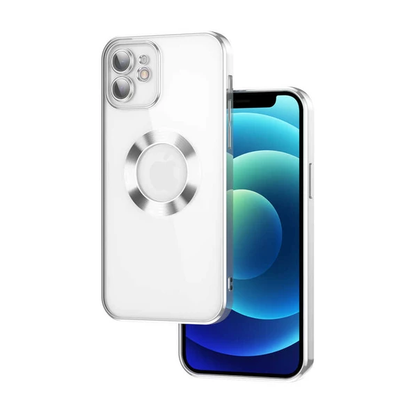 Apple iPhone 11 - Kılıf Kamera Korumalı Logo Gösteren Omega Kapak