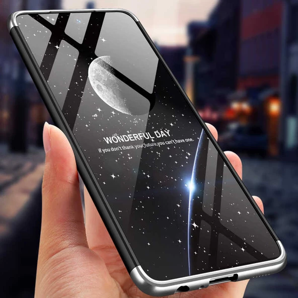 Samsung Galaxy A23 - Kılıf Parmak izi Yapmayan 3 Parça Ays Kapak - 2
