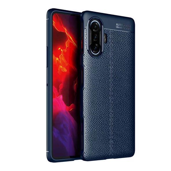 Xiaomi Redmi K40 Gaming - Kılıf Auto Focus Karbon Niss Silikon Kapak