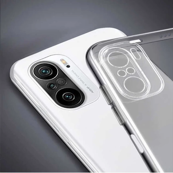 Xiaomi Poco M5S - Kılıf Şeffaf Soft Slim Fitt Süper Silikon Kapak - Resim 7