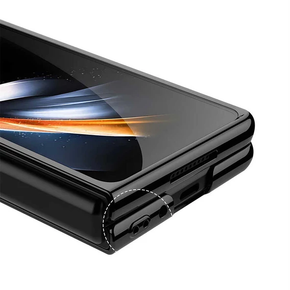 Samsung Galaxy Z Fold 4 - Kılıf Full Camlı Kıpta Kapak - 3