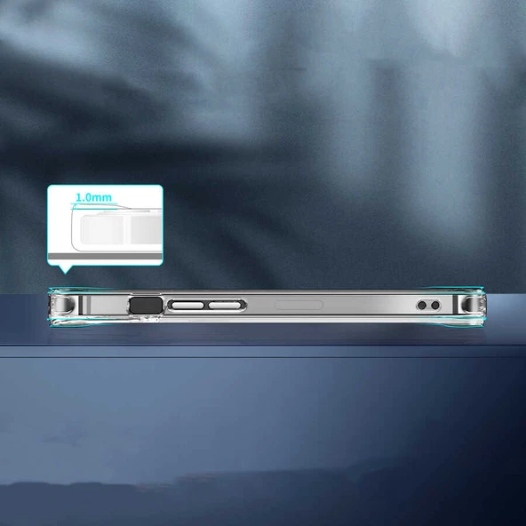 Apple iPhone 14 Plus - Kılıf Sararmaz Parmak İzi Yapmayan Forst Kapak - Resim 5