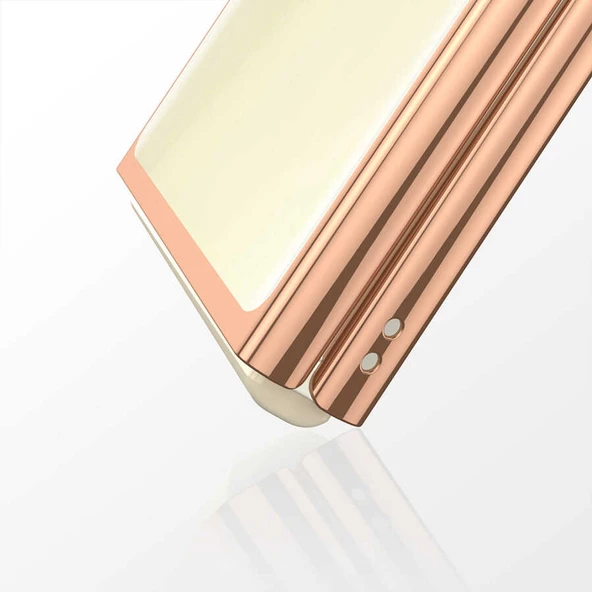 Samsung Galaxy Z Flip 4 - Kılıf Kıpta Lensli Kapak - Resim 4