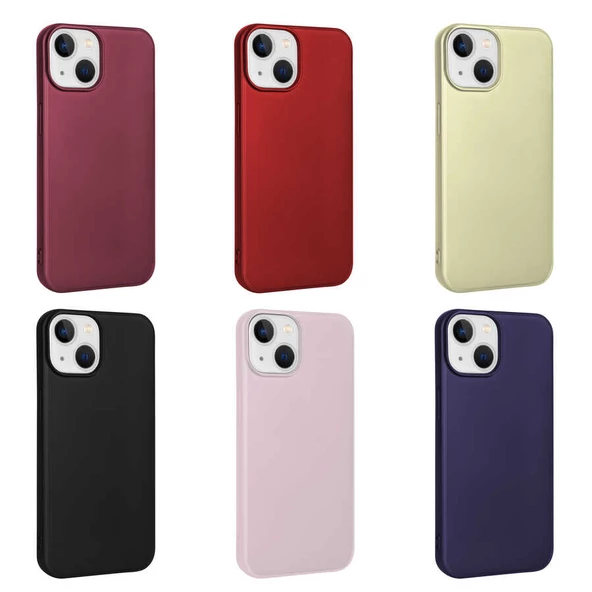 Apple iPhone 14 Plus - Kılıf Mat Soft Premier Silikon Kapak - Resim 2