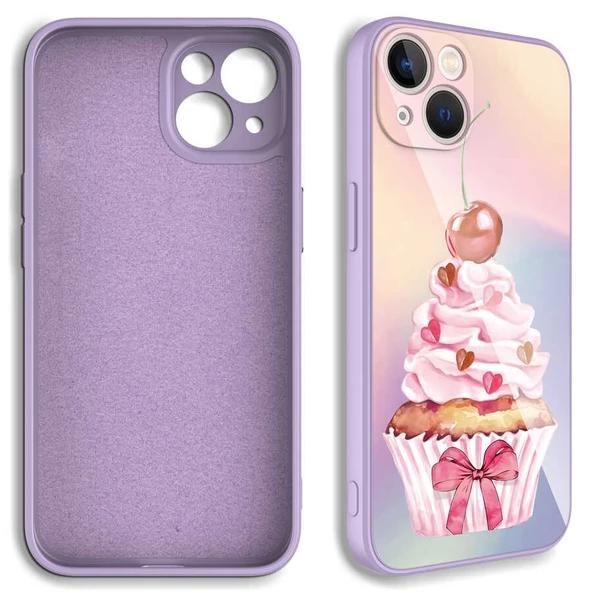 Apple iPhone 13 - Kılıf Kamera Korumalı Desenli Sert Silikon Epoksi Kapak - 2