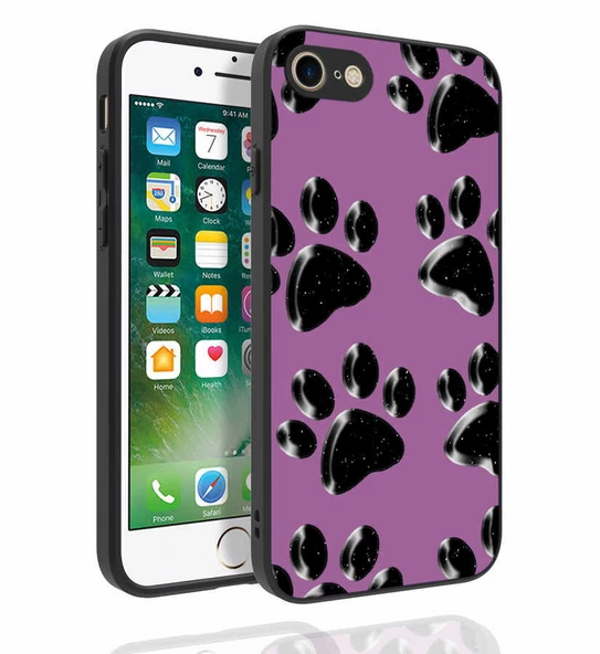 Apple iPhone SE 2020 - Kılıf Desenli Kamera Korumalı Parlak Nora Kapak ürün görseli