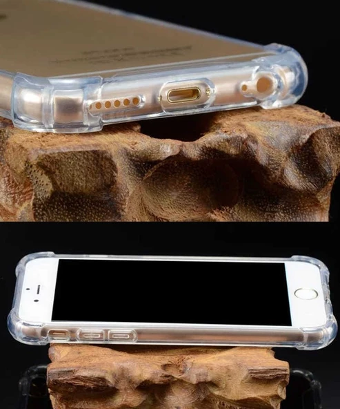 Apple iPhone 6 Plus - Kılıf Kenar Köşe Korumalı Nitro Anti Shock Silikon - Resim 7