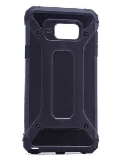 Samsung Galaxy S7 Edge - Kılıf Çift Katman Zırh Tank Crash Military Kapak - 1