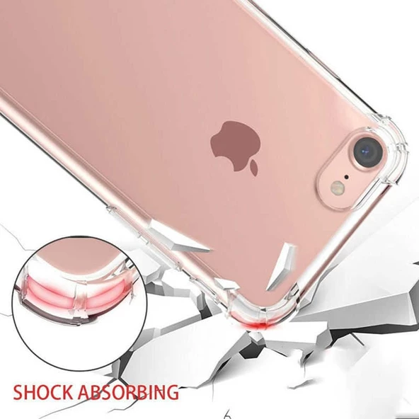 Apple iPhone 6 Plus - Kılıf Kenar Köşe Korumalı Nitro Anti Shock Silikon - Resim 3