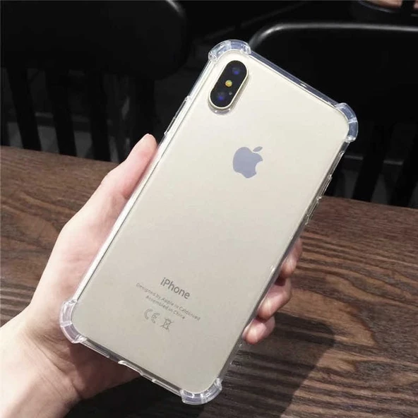 Apple iPhone X - Kılıf Kenar Köşe Korumalı Nitro Anti Shock Silikon - Resim 3