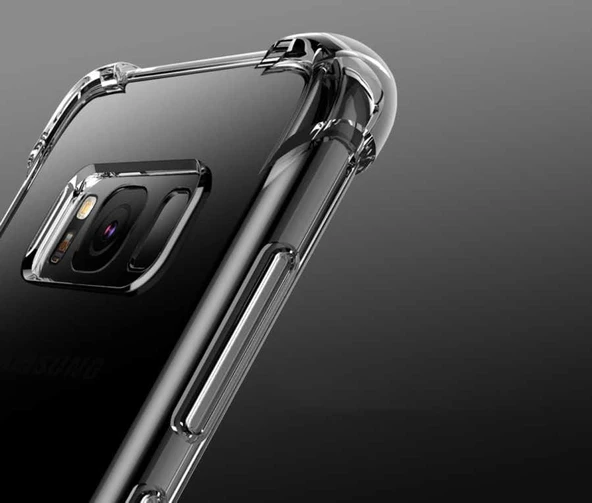 Samsung Galaxy S8 - Kılıf Kenar Köşe Korumalı Nitro Anti Shock Silikon - Resim 6