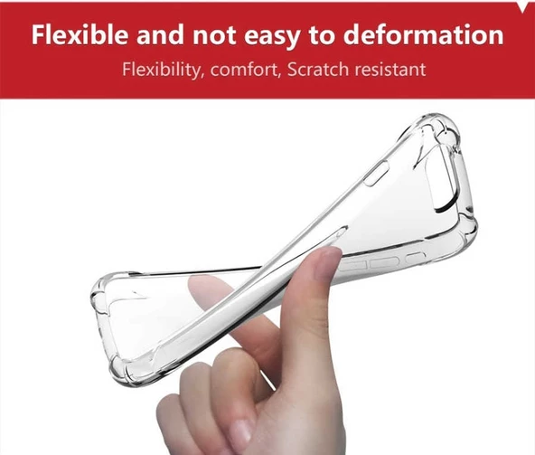 Apple iPhone 6 Plus - Kılıf Kenar Köşe Korumalı Nitro Anti Shock Silikon - Resim 5