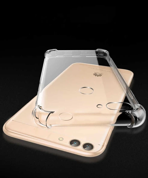 Huawei P Smart - Kılıf Kenar Köşe Korumalı Nitro Anti Shock Silikon - Resim 3