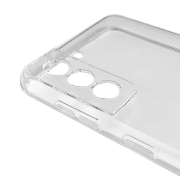 Samsung Galaxy S23 - Kılıf Kamera Korumalı Süper Silikon Kapak - Resim 2