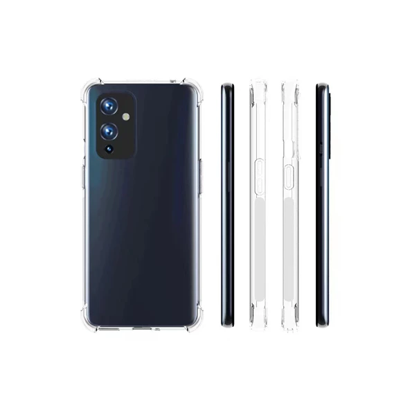 One Plus 9 - Kılıf Kenar Köşe Korumalı Nitro Anti Shock Silikon - 2