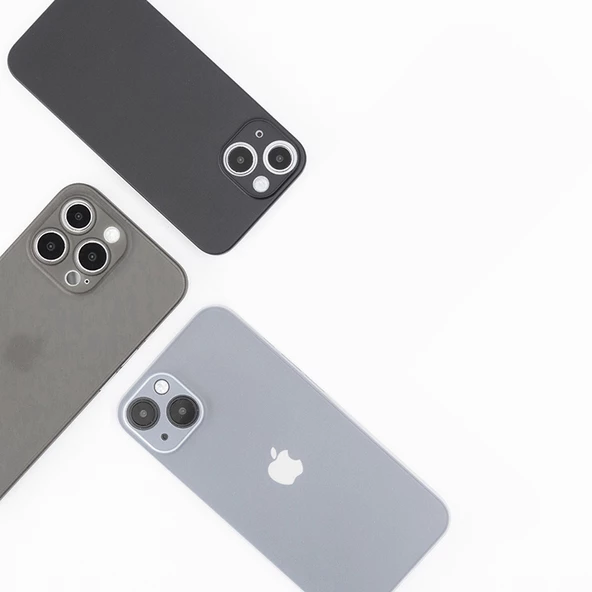 Apple iPhone 14 - Kılıf Koruyucu Sert Eko Pp Kapak - Resim 4