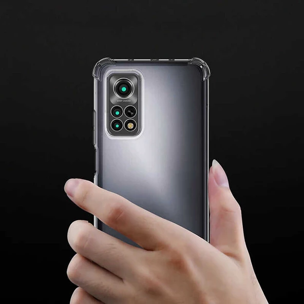 Xiaomi Mi 12T - Kılıf Kamera Korumalı Nitro Anti Shock Silikon - Resim 5