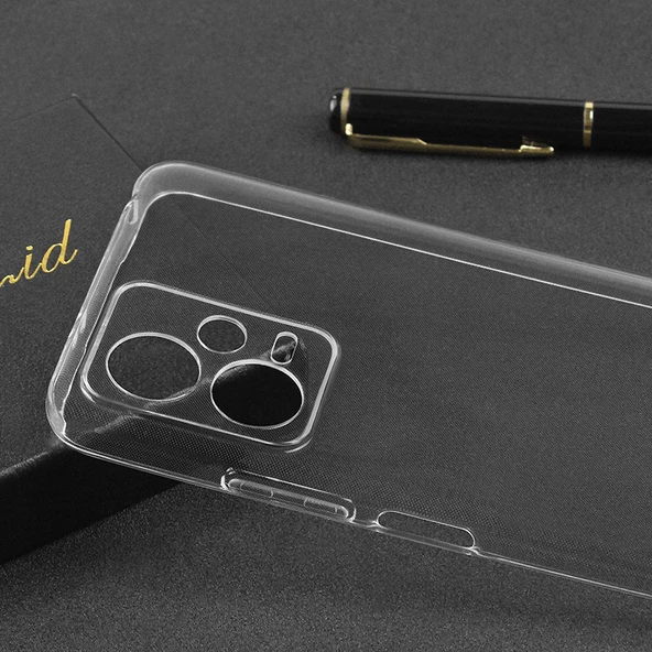 Xiaomi Redmi Note 12 5G - Kılıf Şeffaf Soft Slim Fitt Süper Silikon Kapak - Resim 2