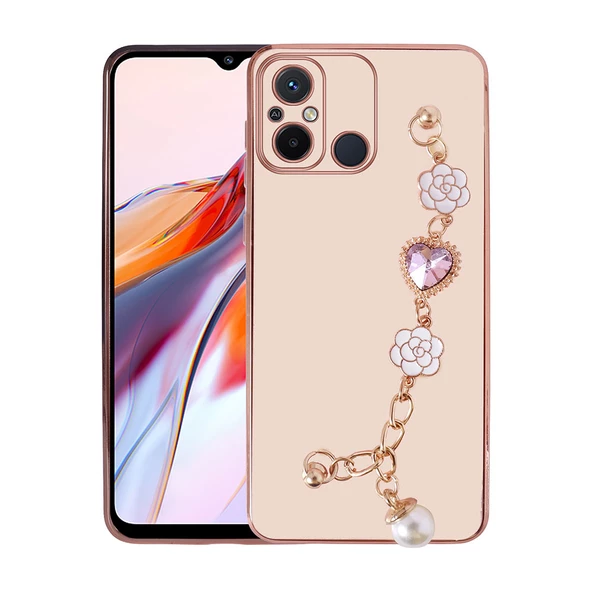 Xiaomi Redmi 12C - Kılıf El Tutamaçlı Kamera Korumalı Taka Silikon Kapak ürün görseli