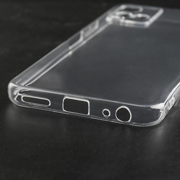Vivo Y33S - Kılıf Şeffaf Soft Slim Fitt Süper Silikon Kapak - Resim 4