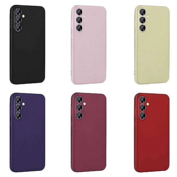 Samsung Galaxy S24 Plus - Kılıf Mat Soft Premier Silikon Kapak - Resim 2