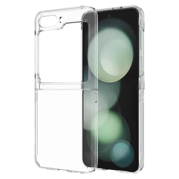 Samsung Galaxy Z Flip 5 - Kılıf Sert Koruyucu Slim Fit Droga Kapak