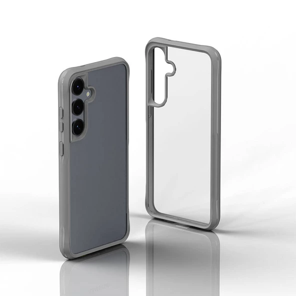 Samsung Galaxy S24 Plus - Kılıf Şeffaf Sert PC Arka Yüzey Tasarımlı Edo Kapak - Resim 2