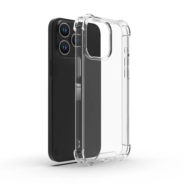 Apple iPhone 15 Pro Max - Kılıf Kenar Köşe Korumalı Nitro Anti Shock Silikon ürün görseli