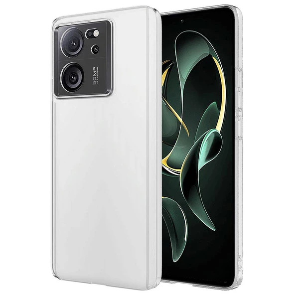 Xiaomi Mi 13T Pro - Kılıf Nano Oleofobik Özellikli Sert Arka Yüzey Droga Kapak - Resim 2