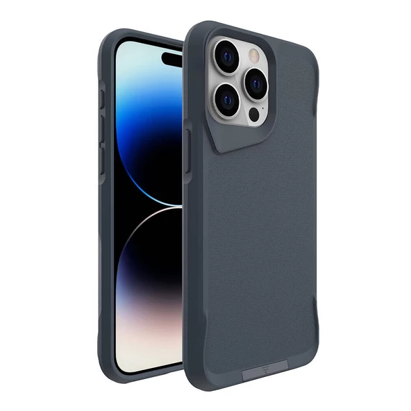 Apple iPhone 15 Pro Max - Kılıf Airbag Kenarlı T-Max Mat Standlı Kapak ürün görseli