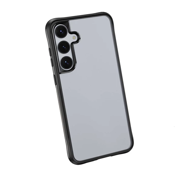 Samsung Galaxy S24 Plus - Kılıf Şeffaf Sert PC Arka Yüzey Tasarımlı Edo Kapak - Resim 4