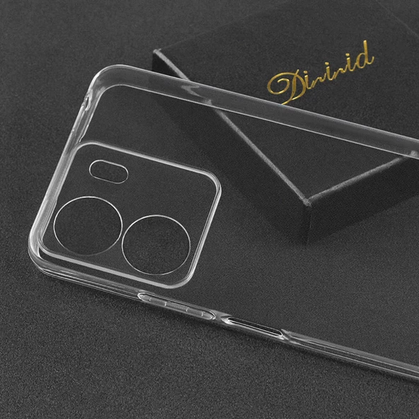 Xiaomi Redmi 13C - Kılıf Şeffaf Soft Slim Fitt Süper Silikon Kapak - Resim 3