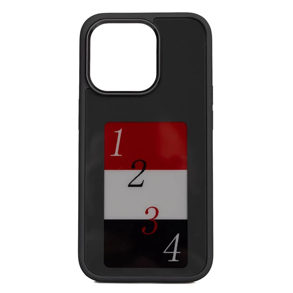 Apple iPhone 14 Pro - Kılıf Ekranı Yansıtan Akıllı NFC Kapak - Resim 5