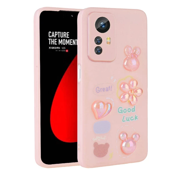 Xiaomi Redmi Note 12S - Kılıf Kabartma Figürlü Parlak Toys Silikon Kapak ürün görseli