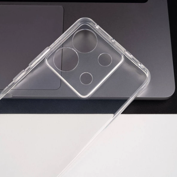 Xiaomi Redmi Note 13 Pro 5G - Kılıf Slim Fitt 2mm Anti Shock Silikon - Resim 3