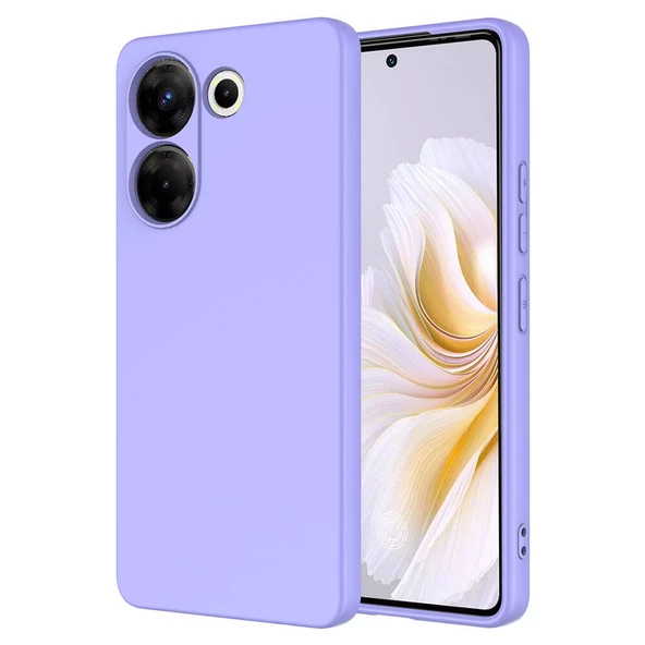 Tecno Camon 20 Pro 4G - Kılıf İçi Kadife Koruyucu Mara Lansman Kapak