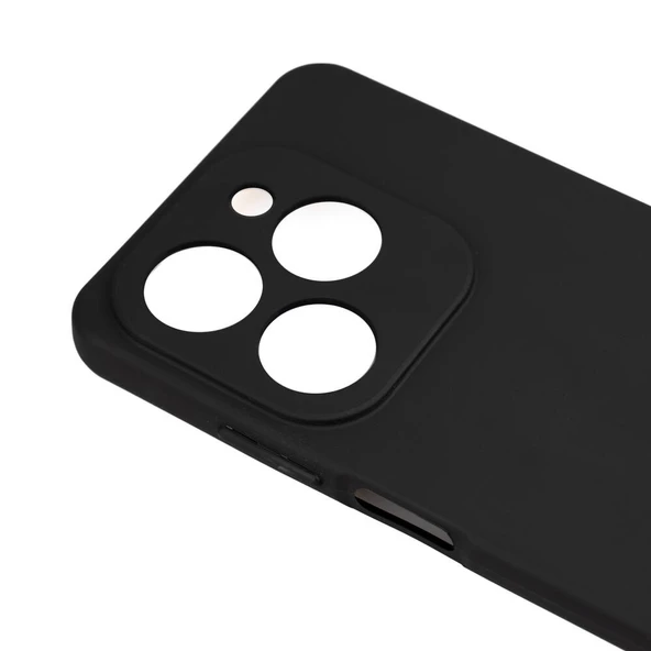 İnfinix Hot 40i - Kılıf Mat Soft Esnek Biye Silikon - Resim 2