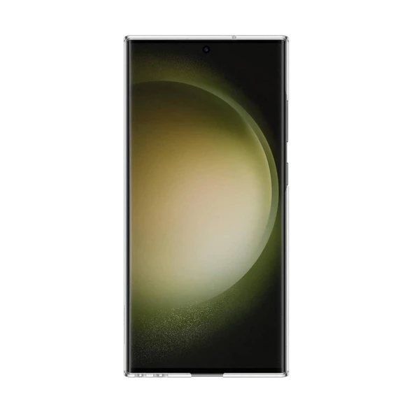 Samsung Galaxy S24 Ultra - Kılıf Sert Şeffaf Pürüzsüz Vonn Kapak - Resim 3