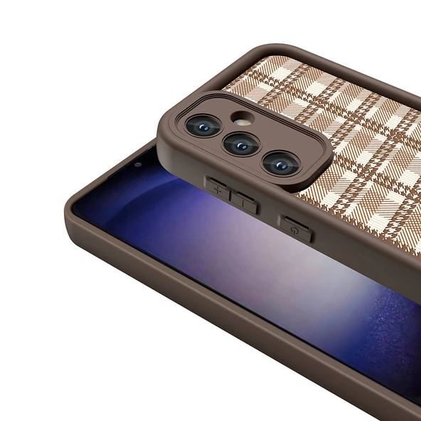 Samsung Galaxy S23 FE - Kılıf Kamera Korumalı Baskılı Arka Yüzey Klas Kapak - Resim 5