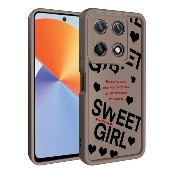 İnfinix Note 30 Pro - Kılıf Kamera Korumalı Baskılı Arka Yüzey Klas Kapak