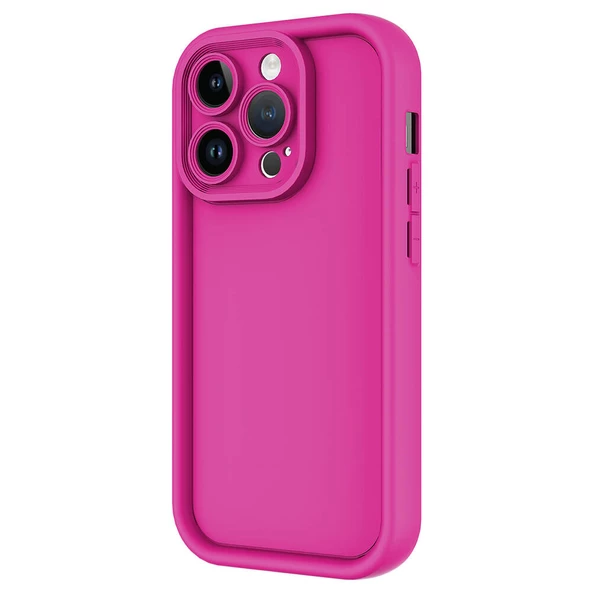 Apple iPhone 14 Pro Max - Kılıf Kamera Korumalı Ananas Kapak - Resim 2