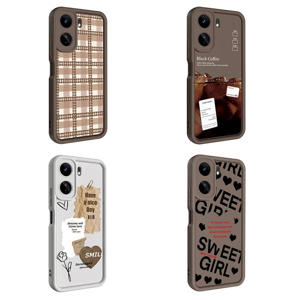 Xiaomi Mi 13T Pro - Kılıf Kamera Korumalı Baskılı Arka Yüzey Klas Kapak - Resim 7