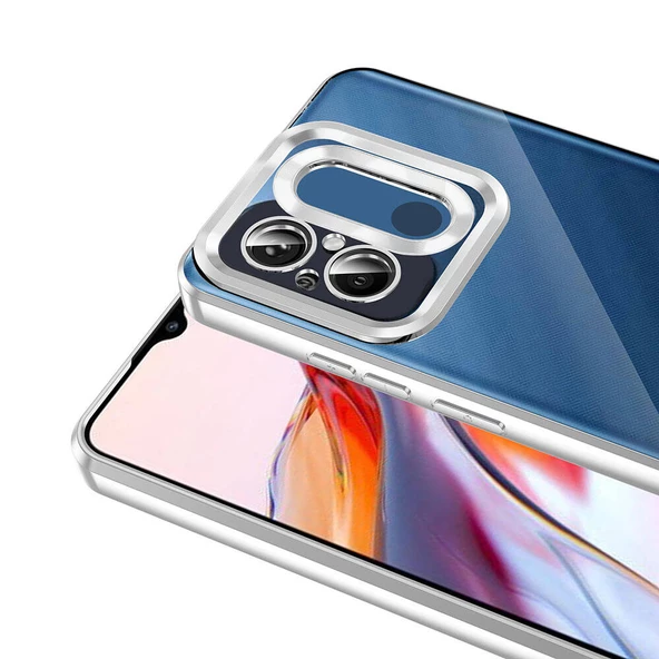 Xiaomi Redmi 12C - Kılıf Kamera Korumalı Logo Gösteren Omega Kapak - Resim 6